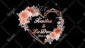 animate wedding monogram titles