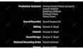 create rolling credit for your film or video