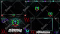 create custom animated full stream package, screens, twitch overlay, logo, alert