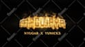 create smoking gold particles animation for logo or text