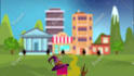 create an original exciting vector animation