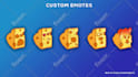 design professional animated twitch overlay stream package