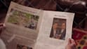 make awesome santa claus newspaper christmas greeting video