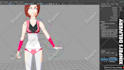 model and texture your character