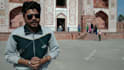 record a video at mughal king akbar royal palace