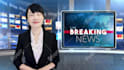 make a breaking news chinese female spokesperson video
