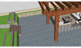 3d design of solar panel project at google map location