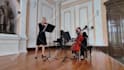 record audio of string duo top quality