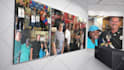 create realistic 3d art gallery slideshow video
