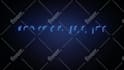 create fully loaded 3d metallic logo glow animation intro