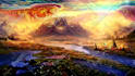 create dark sci fi and fantasy concept art illustrations