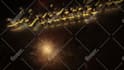 create custom dark 3d scene logo animation