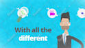 create animated explainer or marketing video with character animation