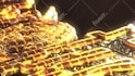create a logo animation with beautiful gold or smoke effects intro outro video