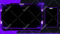 create a professional animated stream overlay stream package