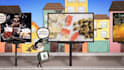 make you this eye catchy cartoon animated commercial