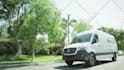 add your logo on a delivery van car video