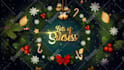 create a beautiful merry christmas video