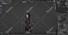 model your 3d characters in blender