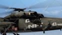 create a drop package promo with a helicopter