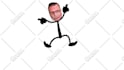draw or animate a stick figure or stickman