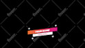 create any kind of lower third for you in just 12hr