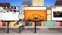 make you this eye catchy cartoon animated commercial