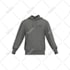 do 3d realistic hoodie rotation for clothing