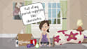 create an animated video with you as a cartoon character