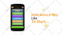 do trendy app or web promo video