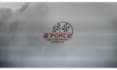 reveal logo by 3d racing ferrari car smoke cloud
