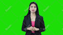 be your indian female video presenter in hindi and english
