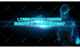make an robotic awesome 3d intro for youtube and tech videos
