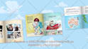 do custom book or magazine promo or trailer with page flip animation