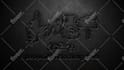 create metal laser cut fire crack and burning logo intro