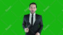 create a profesional green screen video in spanish