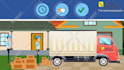 do moving service company or movers 2d animated promo video