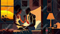 create lofi loop animation lofi animation for music lofi video animation