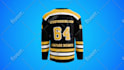 do animated hockey jersey mockup