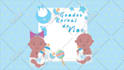 make animated postcards for social networks baby shower