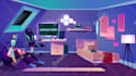 create animated twitch screens like starting soon, brb for stream