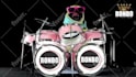 do this funny dj dog playing drum video ad