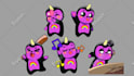 create animated twitch emotes or animated characters