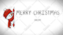 make christmas video whiteboard style