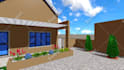 do 2d 3d landscape design backyard desing pool