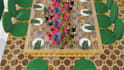 make realistic  render indoor wedding decoration