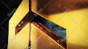 create a 3d animated logo intro video featuring gold silver