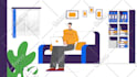 create 2d animated saas explainer video