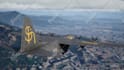 throw your flyers from a military jet with your logo on it