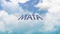 do jet plane fly through sky clouds logo reveal intro opener